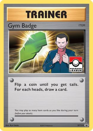 Gym Badge (Giovanni) (XY210) Holofoil - XY Promos