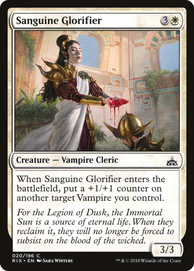 Sanguine Glorifier (020) - Rivals of Ixalan