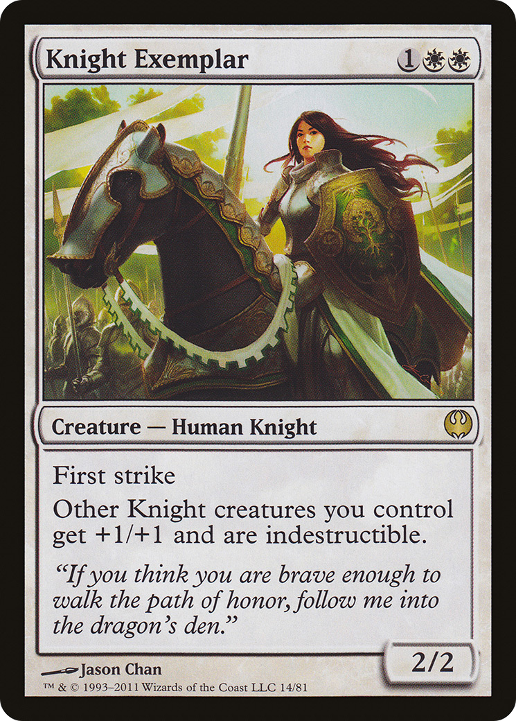Knight Exemplar (014) - Duel Decks: Knights vs. Dragons