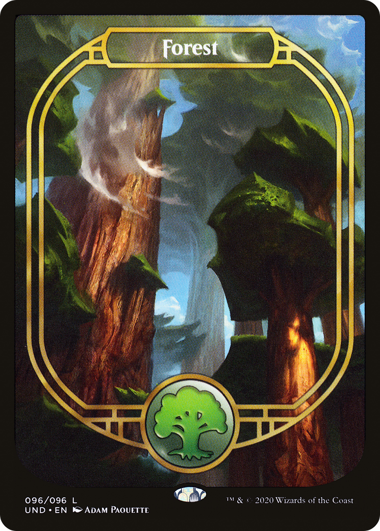 Forest (096) Foil - Unsanctioned