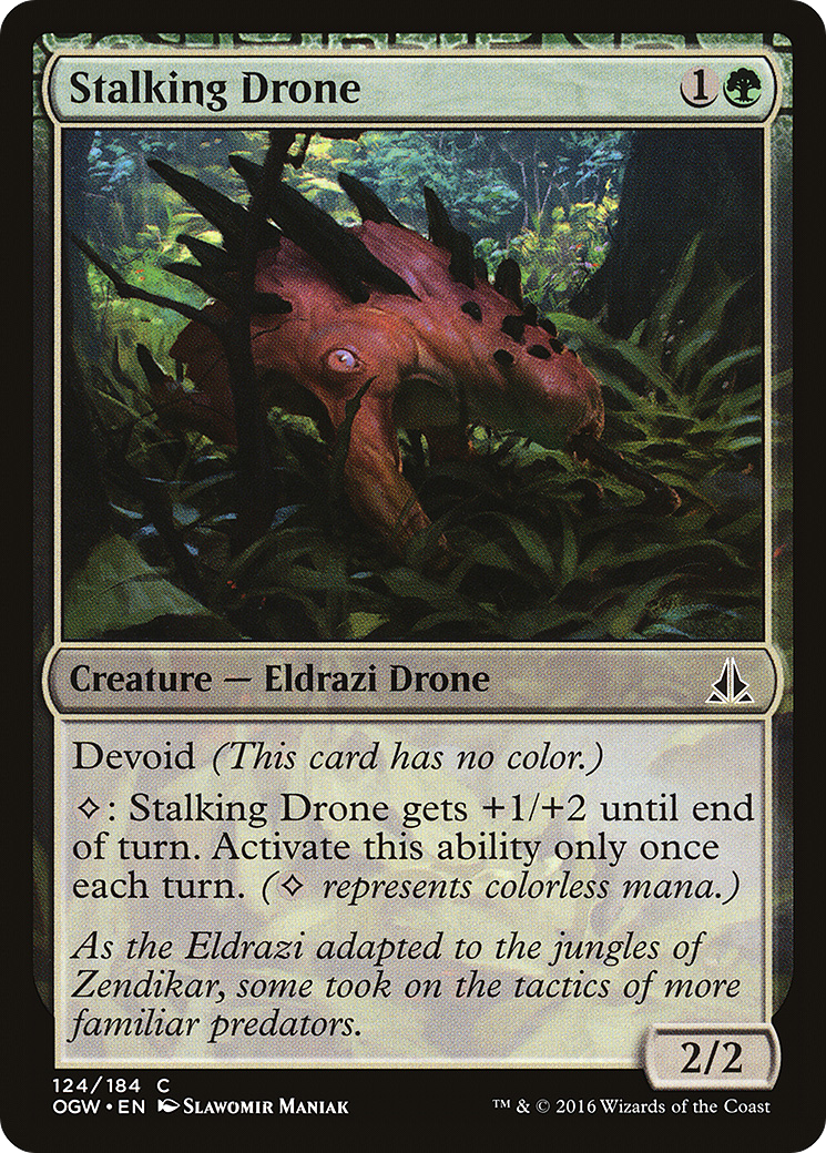 Stalking Drone (124) Foil - Oath of the Gatewatch