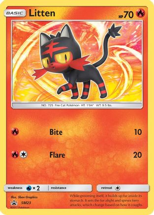 Litten - SM23 (SM23) Holofoil - SM Promos