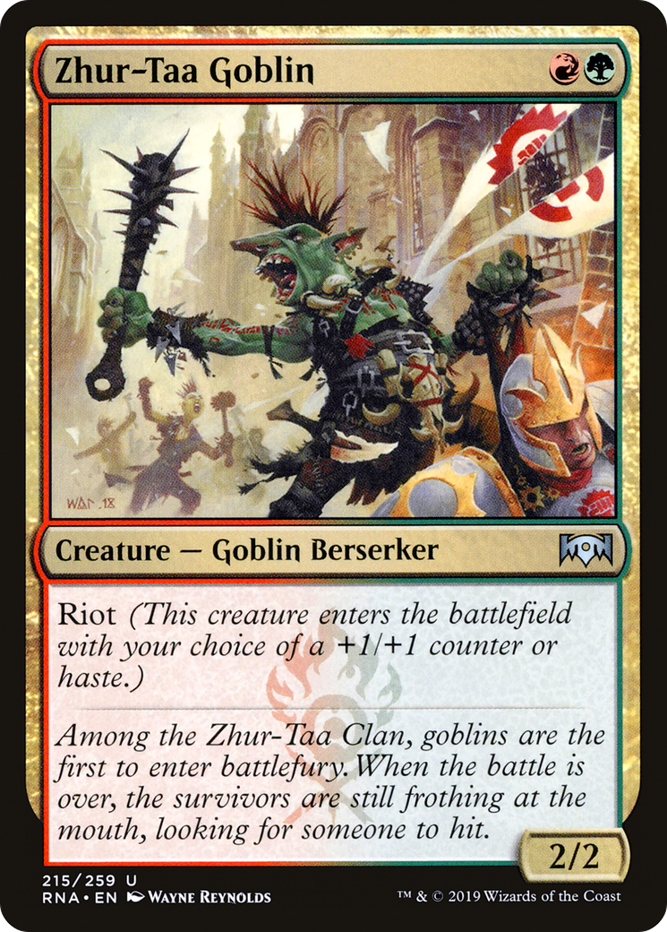 Zhur-Taa Goblin (215) Foil - Ravnica Allegiance