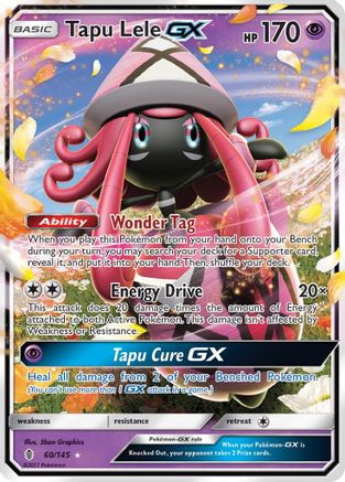 Tapu Lele GX (60) Holofoil - SM Guardians Rising