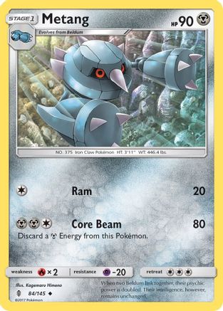Metang (84) Reverse Holofoil - Guardians Rising