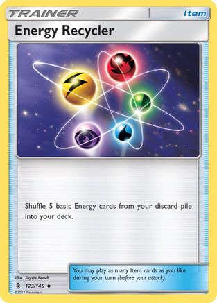 Energy Recycler (123) Reverse Holofoil - Guardians Rising