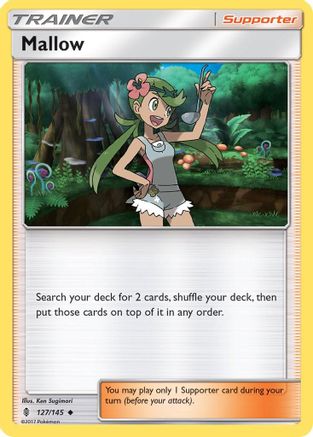 Mallow (127) Reverse Holofoil - Guardians Rising