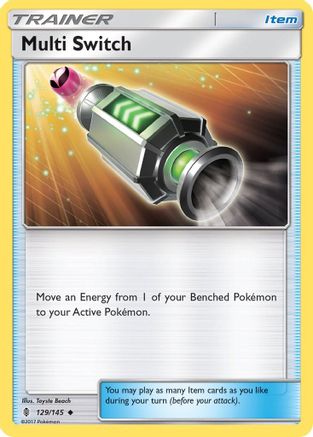 Multi Switch (129) Reverse Holofoil - Guardians Rising