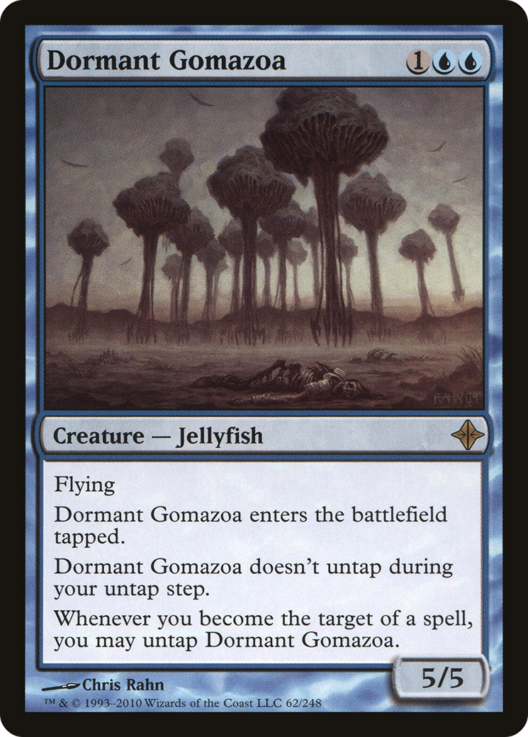 Dormant Gomazoa (062) Foil - Rise of the Eldrazi