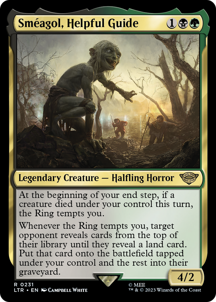 Smeagol, Helpful Guide (231) Foil - The Lord of the Rings: Tales of Middle-earth