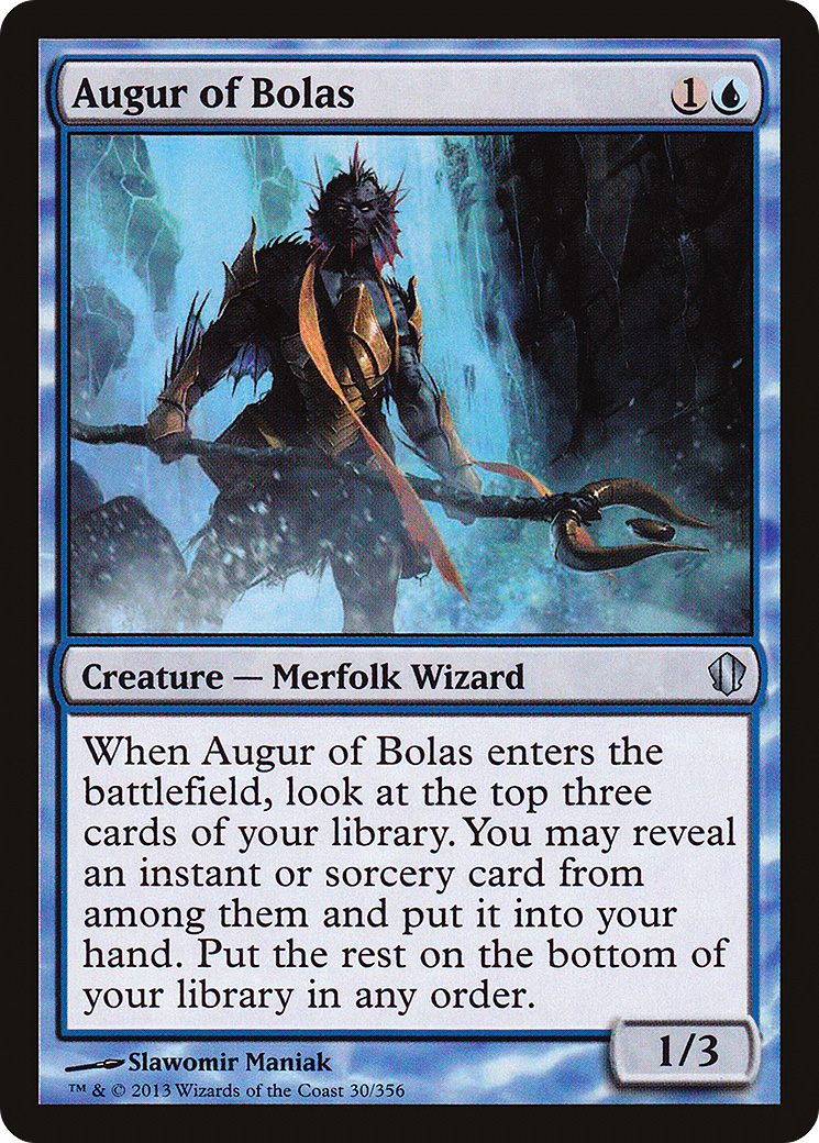 Augur of Bolas (030) - Commander 2013
