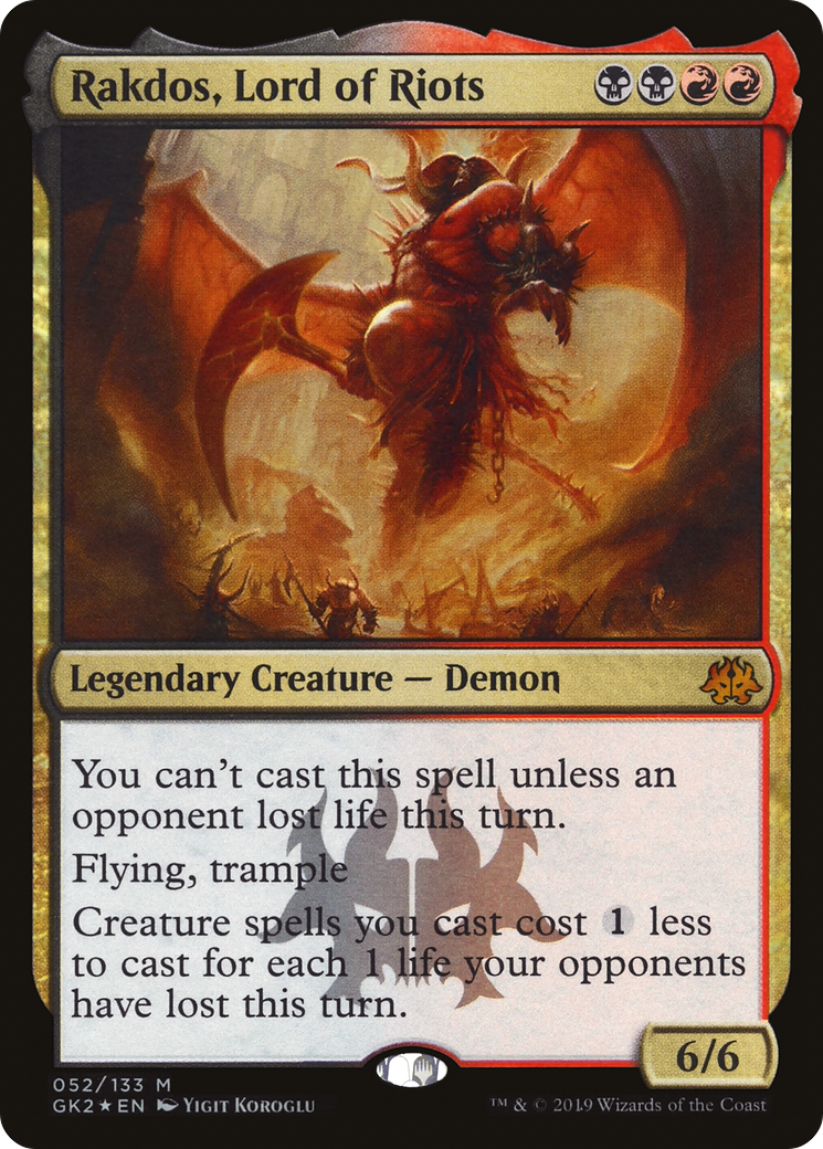Rakdos, Lord of Riots (052) Foil - RNA Guild Kit