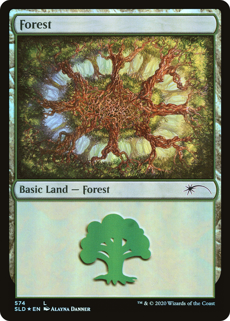 Forest (574) Foil - Secret Lair Drop