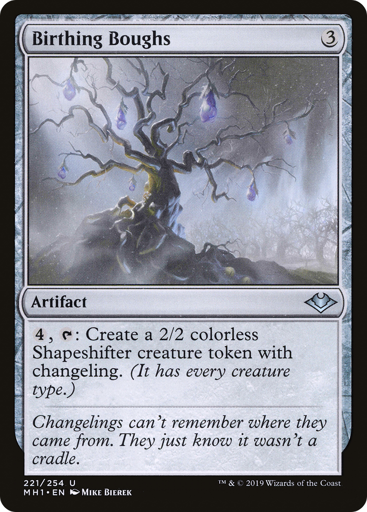 Birthing Boughs (221) Foil - Modern Horizons