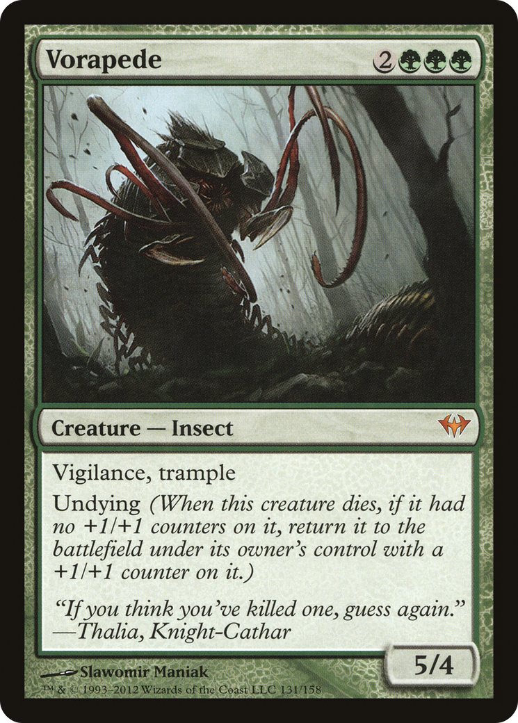 Vorapede (131) Foil - Dark Ascension