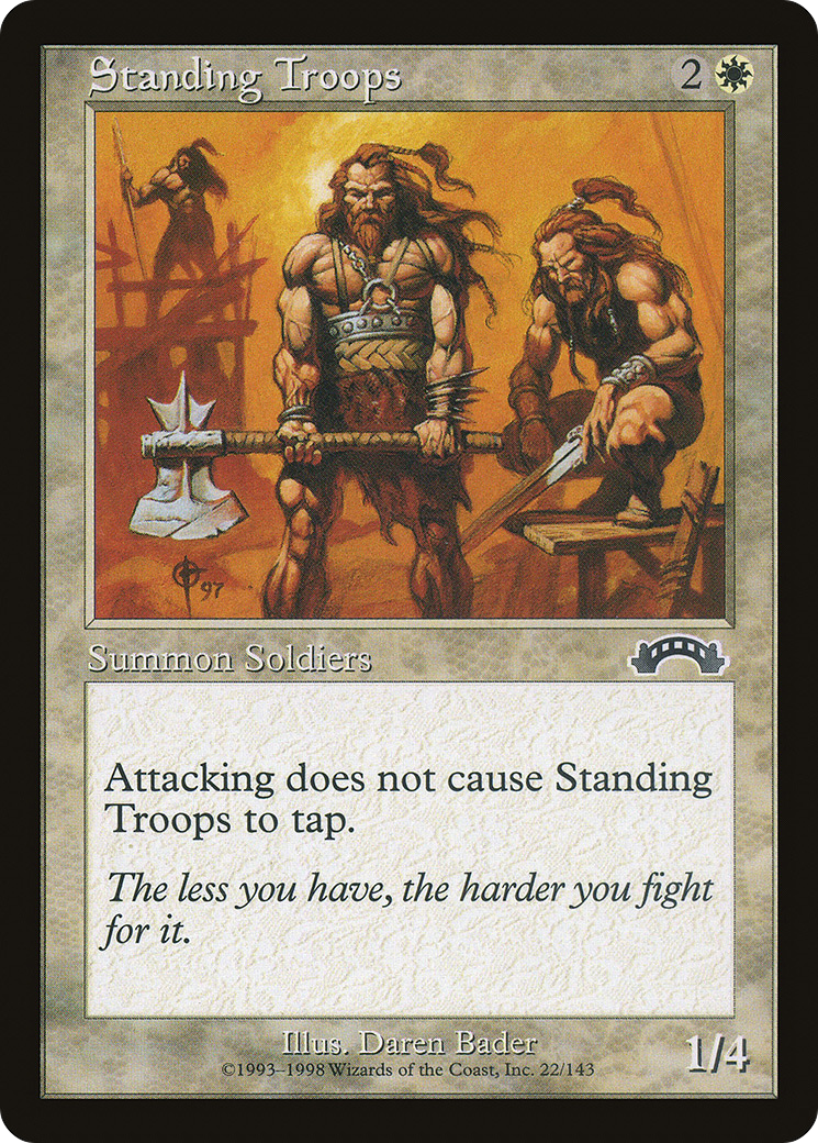 Standing Troops (022) - Exodus