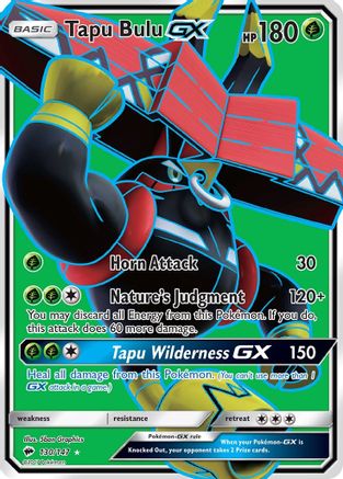 Tapu Bulu GX (Full Art) (130) Holofoil - SM Burning Shadows
