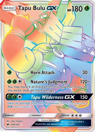 Tapu Bulu GX (Secret) (149) Holofoil - SM Burning Shadows