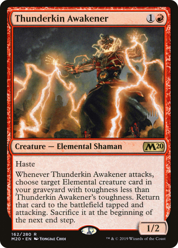 Thunderkin Awakener (162) - Core Set 2020 Promos