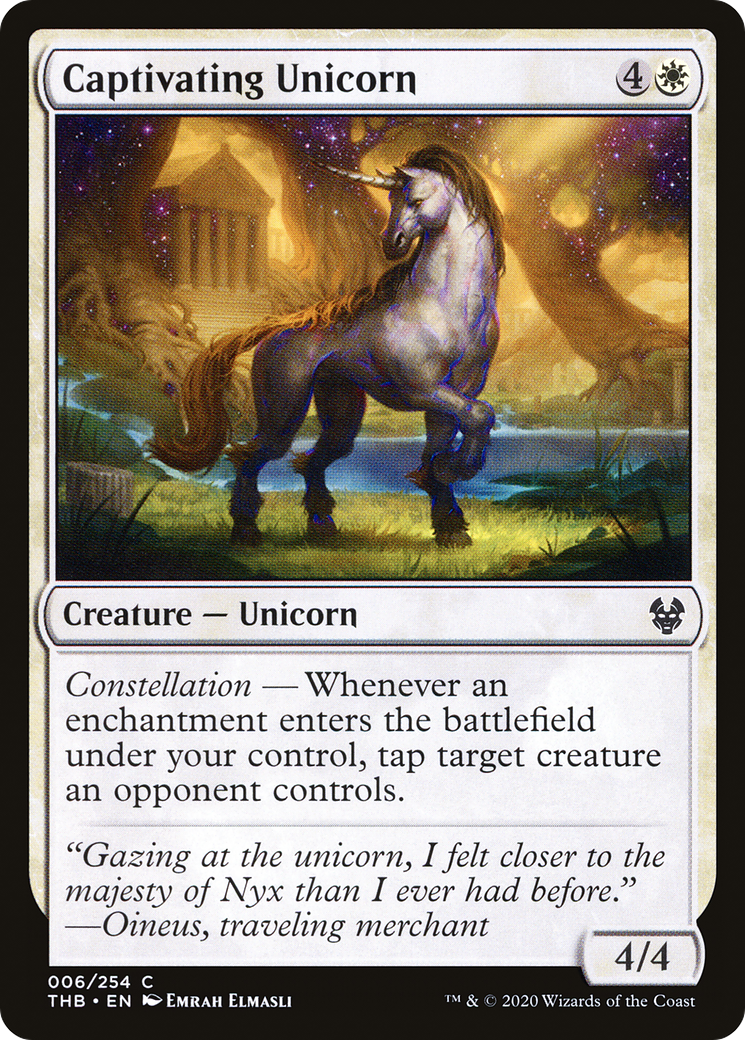 Captivating Unicorn (006) - Theros Beyond Death
