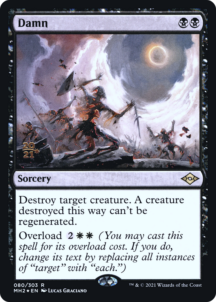 Damn (80s) Foil - Modern Horizons 2 Promos