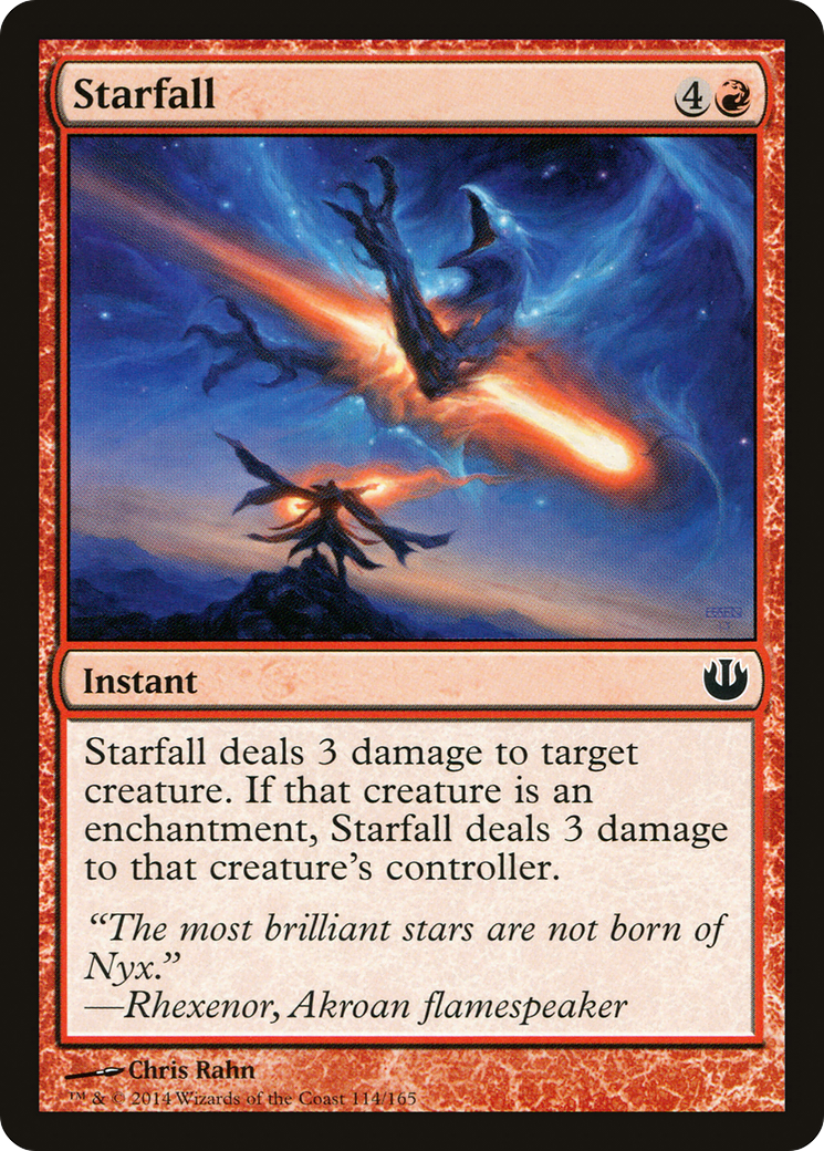 Starfall (114) Foil - Journey into Nyx