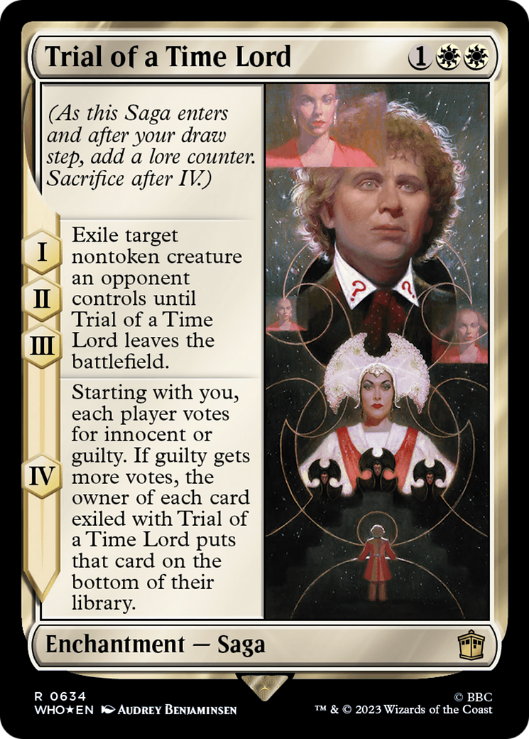 Trial of a Time Lord (634) Foil - Doctor Who