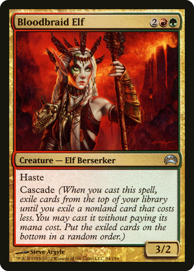 Bloodbraid Elf (084) - Planechase 2012