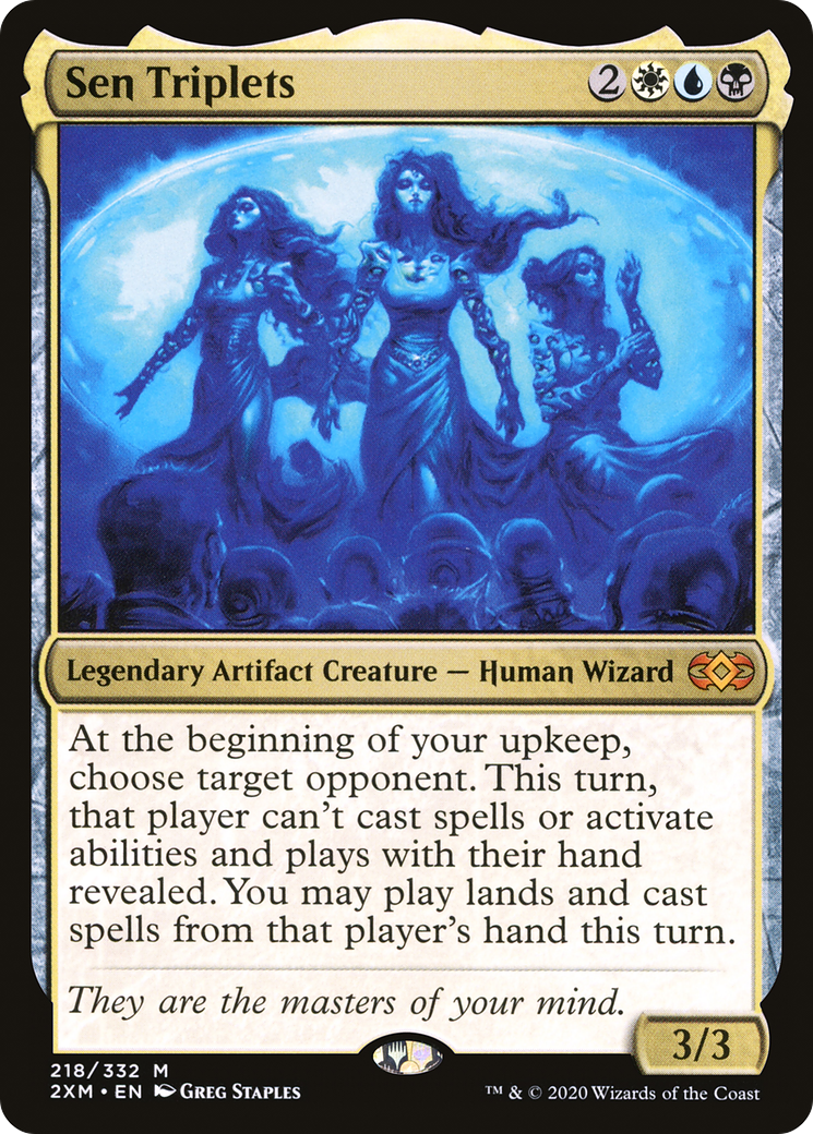 Sen Triplets (218) Foil - Double Masters