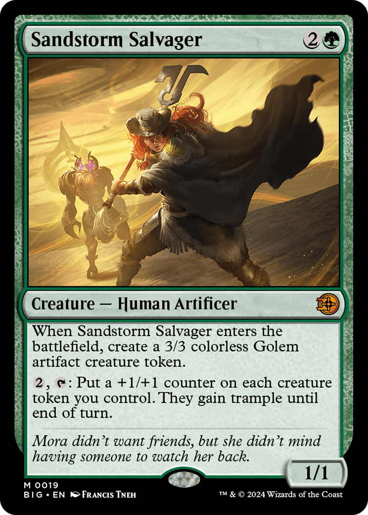Sandstorm Salvager (019) Foil - The Big Score