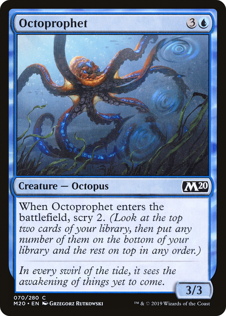Octoprophet (070) Foil - Core Set 2020