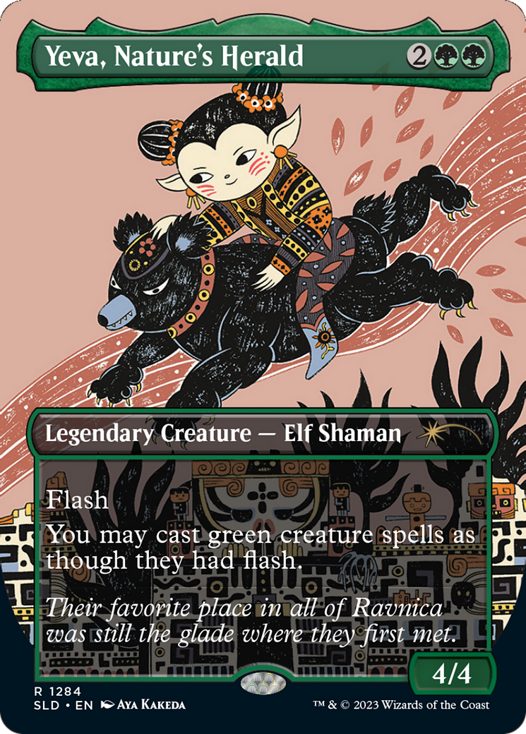 Yeva, Nature's Herald (1284) - Secret Lair Drop