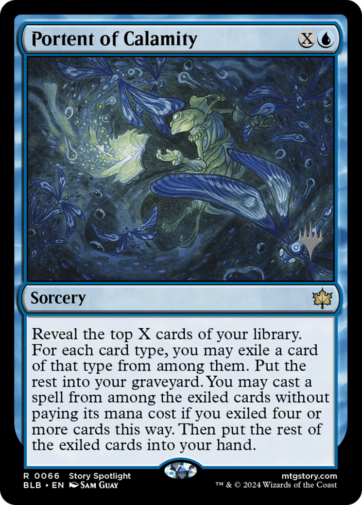 Portent of Calamity (066) - Bloomburrow Promos