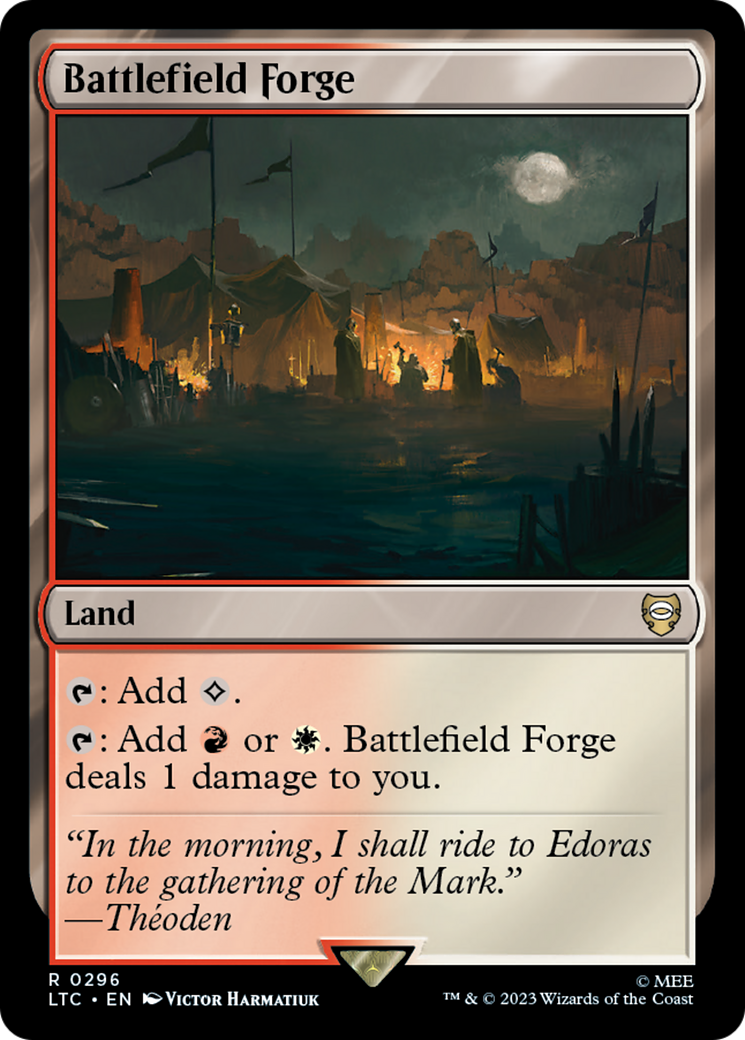 Battlefield Forge (296) - Tales of Middle-earth Commander