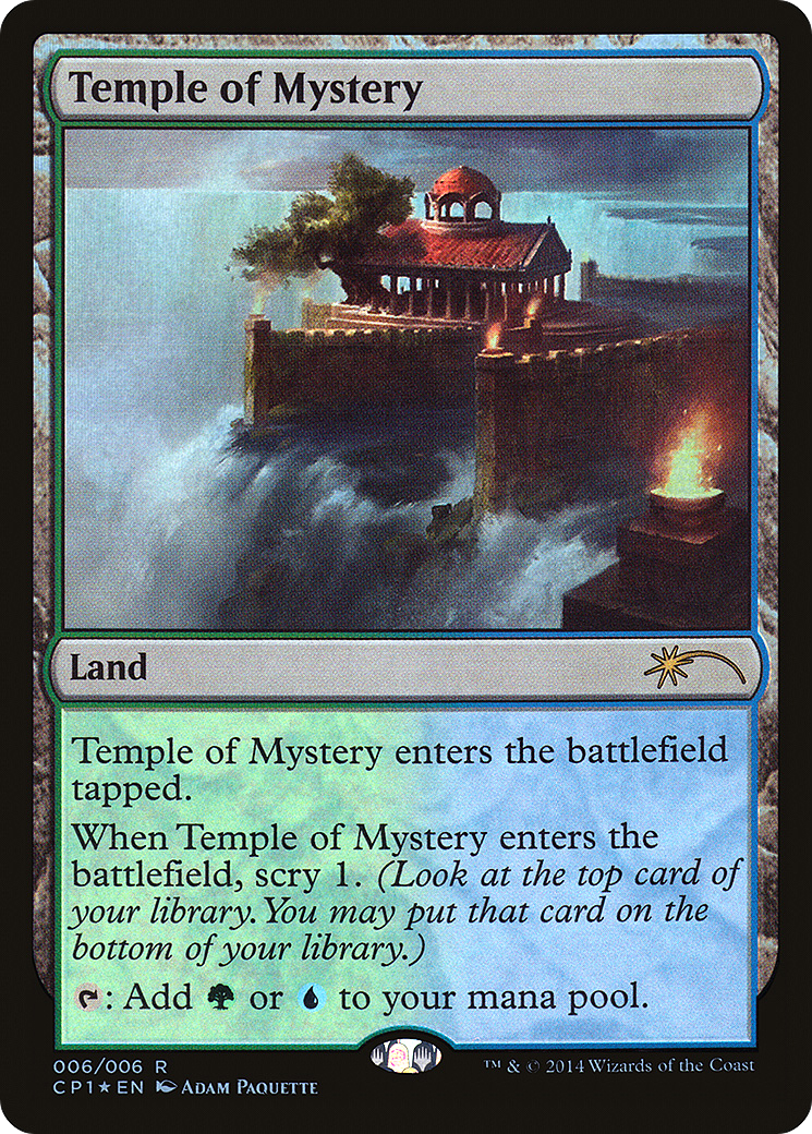 Temple of Mystery (006) Foil - Magic 2015 Clash Pack