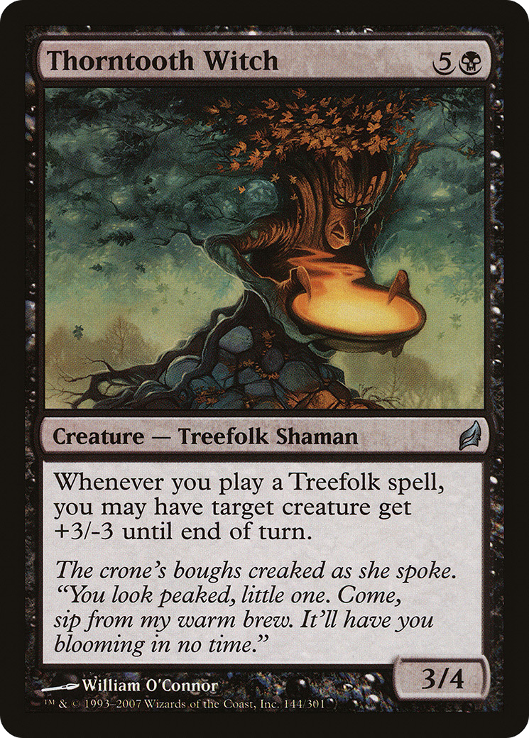 Thorntooth Witch (144) Foil - Lorwyn
