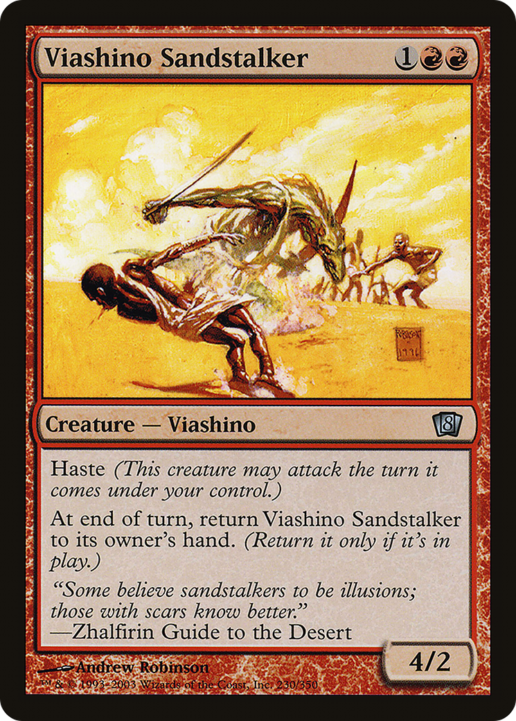 Viashino Sandstalker (230) - Eighth Edition