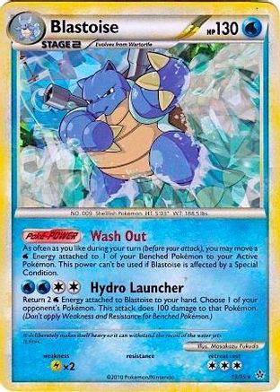 Blastoise - 13/95 (Cracked Ice Holo) (13) Holofoil - Miscellaneous Cards & Products