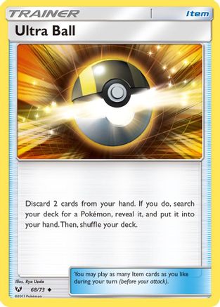Ultra Ball (68) Reverse Holofoil - Shining Legends