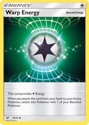 Warp Energy (70) Reverse Holofoil - Shining Legends
