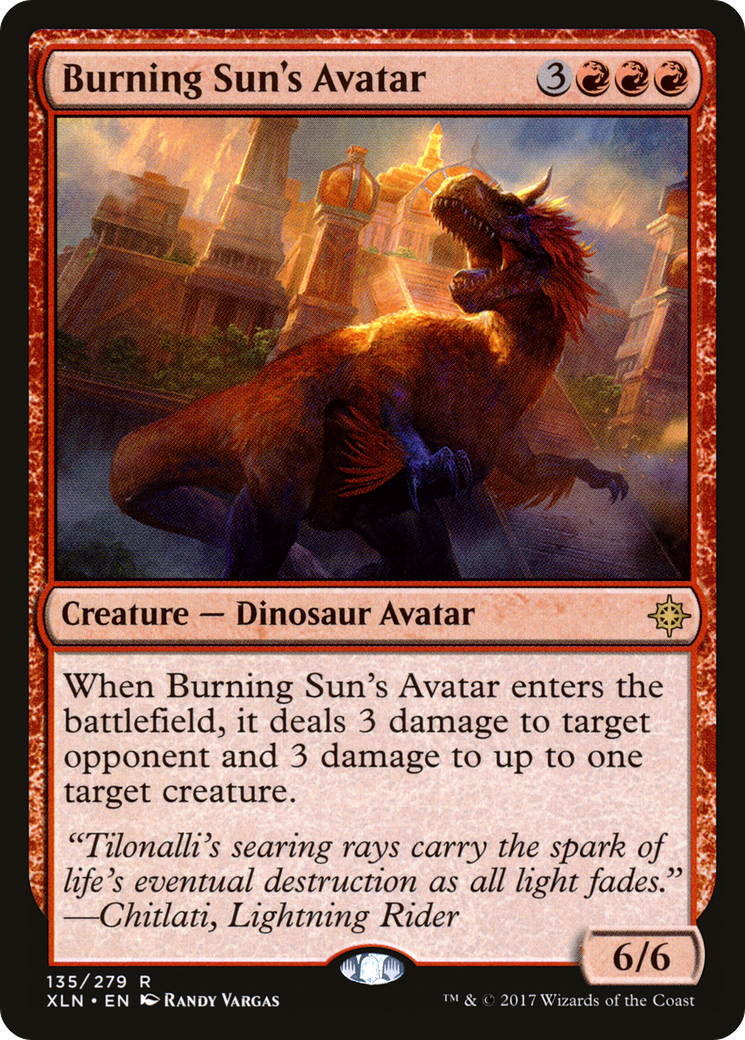 Burning Sun's Avatar (135) - Ixalan