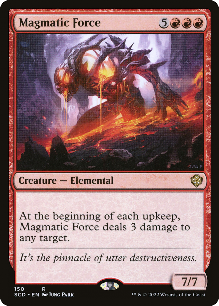 Magmatic Force (150) - Starter Commander Decks