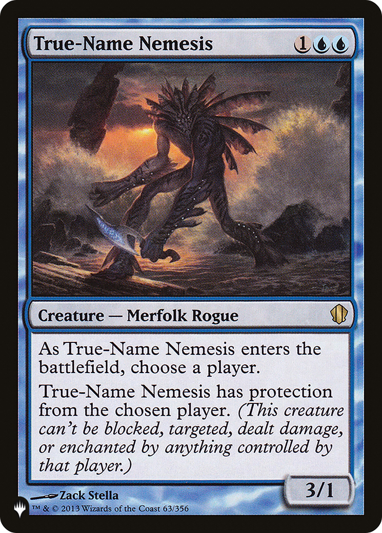 True-Name Nemesis (C13-63) - The List