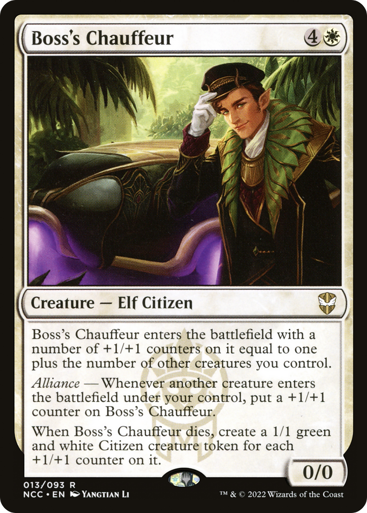 Boss's Chauffeur (013) - New Capenna Commander