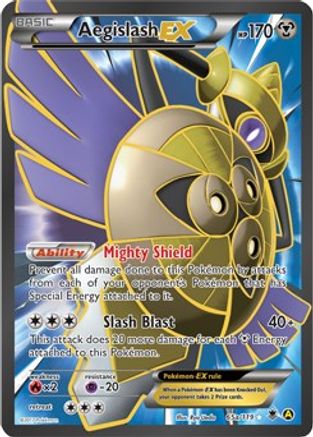 Aegislash EX - 65a/119 (65a) Holofoil - Alternate Art Promos