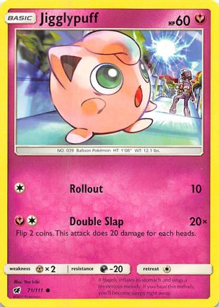 Jigglypuff (71) Reverse Holofoil - Crimson Invasion