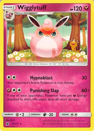 Wigglytuff (72) Reverse Holofoil - Crimson Invasion