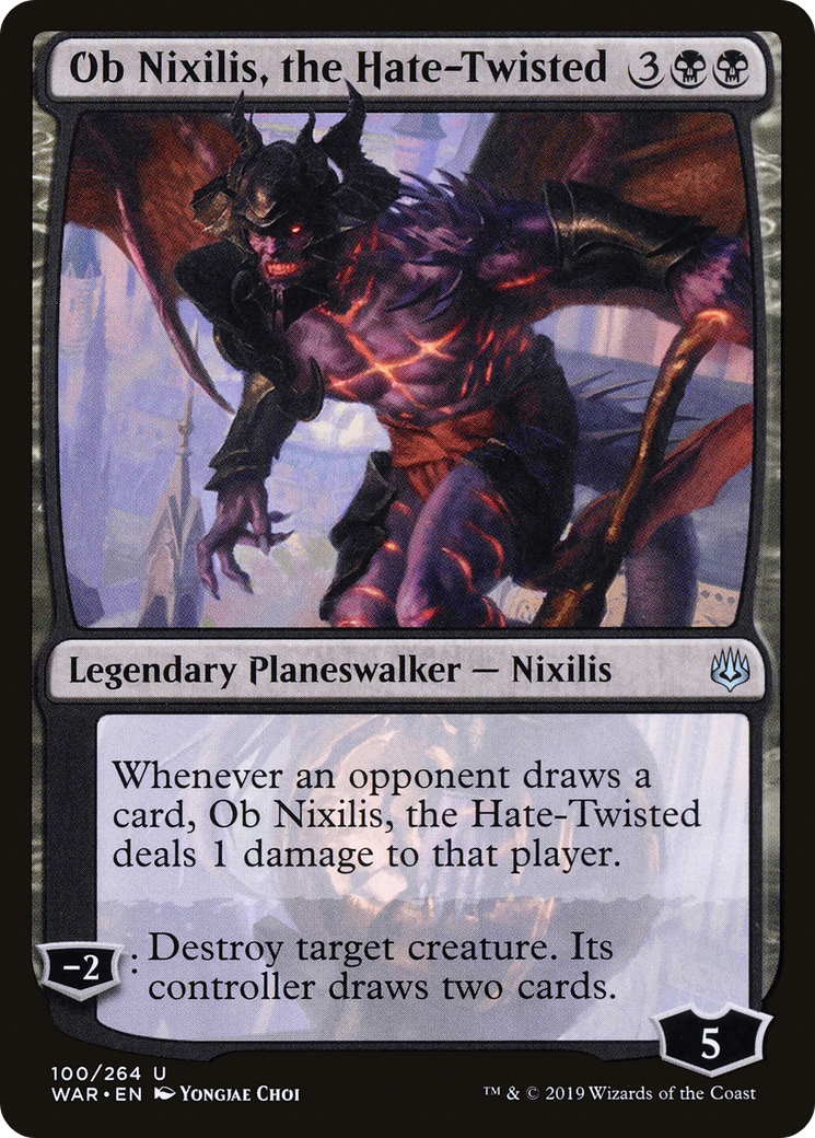 Ob Nixilis, the Hate-Twisted (100) - War of the Spark