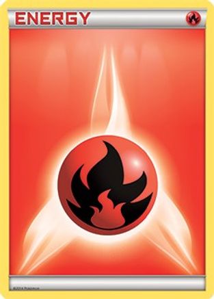 Fire Energy (2011 Unnumbered) () Holofoil - League & Championship Cards