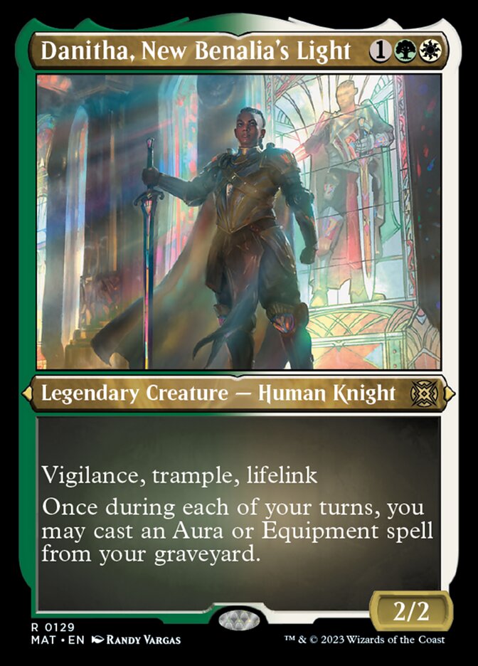 Danitha, New Benalia's Light (129) Foil - March of the Machine: The Aftermath